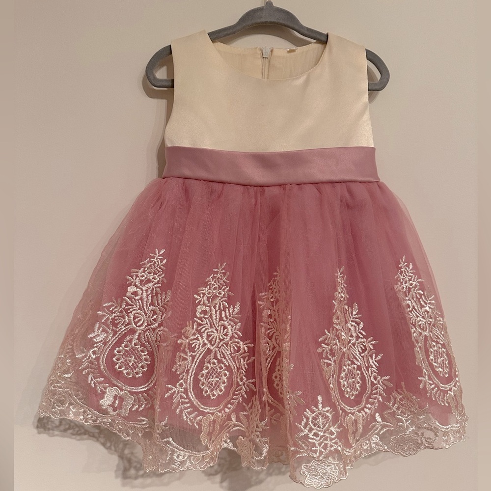 Pink formal dress